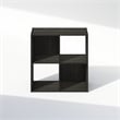 Furinno PELLI CUBIC Storage Cabinet in Bookcase in Bookshelf in 4-Cube Espresso
