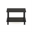 Furinno ECON Home Office Under Desk CPU and Printer Stand with Espresso/Black