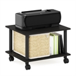 Furinno ECON Home Office Under Desk CPU and Printer Stand with Espresso/Black
