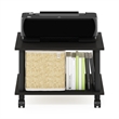 Furinno ECON Home Office Under Desk CPU and Printer Stand with Espresso/Black