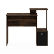 Furinno ECON Multipurpose Home Office Computer Writing Desk Amber Pine/Black