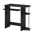 Furinno SIMPLISTIC Easy Assembly Computer Desk in Stainless Steel Tubes