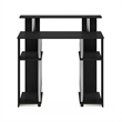 Furinno JAYA Simple Design Computer Writing Desk in Stainless Steel Tubes