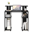 Furinno JAYA Simple Design Computer Writing Desk in Stainless Steel Tubes