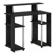 Furinno JAYA Simple Design Computer Writing Desk in Stainless Steel Tubes