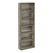 Furinno JAYA Simply Home Free Standing 6-Tier Open Storage Bookcase French Oak