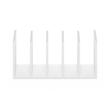 Furinno HERMITE Home Office Supplies Desktop Bookshelf Storage Organizer White