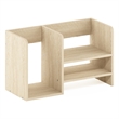 Furinno HERMITE Wood Desktop Book and Home Office Supplies Storage Bauhaus Oak