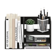 Furinno HERMITE Wood Desktop Book and Home Office Supplies Storage Espresso