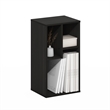Furinno DALY 3-Cube Irregular Cubes Bookcase in Bookshelf in Storage Espresso