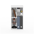 Furinno DALY 3-Cube Irregular Cubes Bookcase in Bookshelf in Storage White