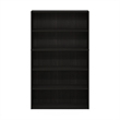 Furinno PASIR 5-Tier Bookcase in Bookshelf in 31.5 Inch Wide in Espresso