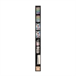 Furinno FULDA 8-Tier  Storage Shelf Bookcase in 6-Inch Width in Blackwood