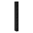 Furinno FULDA 8-Tier  Storage Shelf Bookcase in 6-Inch Width in Blackwood