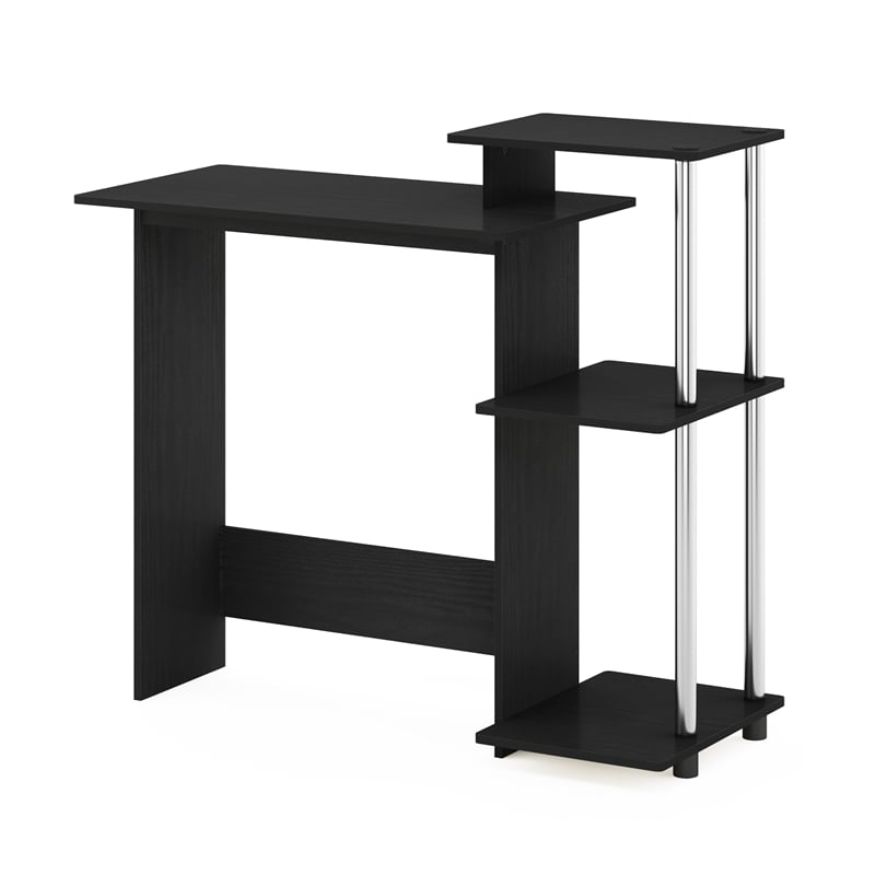 Furinno Efficient Home Laptop Notebook Computer Desk in Stainless Steel Tubes