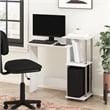 Furinno Efficient Home Laptop Notebook Computer Desk in Stainless Steel Tubes