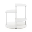 Furinno Celuka 3-Tier INDOor Outdoor Potted Plant Stand White/Virgin White