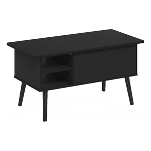 Furinno JENSEN Wooden Leg Lift Top Coffee Table With Hidden Americano