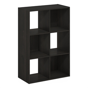 Furinno Pelli Cubic Multipurpose Clothing & Closet Storage Organizer Espresso