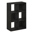 Furinno PELLI CUBIC Multipurpose Clothing & Closet Storage Organizer Espresso