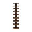Furinno Compact 9-Tier Vertical Free Standing Shoe Tower in Shoe Rack Amber Pine