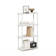 Furinno TURN-N-TUBE 3-Tier Compact Multipurpose Shelf Display Rack in Set of 2