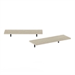 Furinno ROSSI 23-Inch Wall Mounted Floating Display Shelves in Set of 2