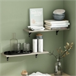 Furinno ROSSI 23-Inch Wall Mounted Floating Display Shelves in Set of 2