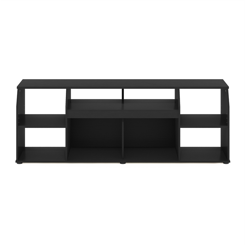 Furinno JAYA Large Media Console Table with LED For TV up to 65-Inch Americano