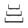 Furinno ROSSI Bedroom Decor Wall Mounted Floating Display Shelves in Set of 3