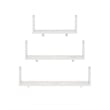 Furinno ROSSI Bedroom Decor Wall Mounted Floating Display Shelves in Set of 3