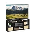 Furinno JENSEN Corner TV Stand TV up to 55 Inches in Espresso