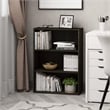 Furinno PASIR 3-Tier Open Shelf in Dark Espresso