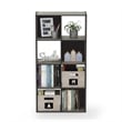 Furinno PELLI CUBIC Storage Cabinet in 4x2 in French Oak