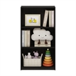 Furinno BASIC 3-Tier Bookcase Storage Shelves in Dark Espresso