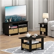 Furinno ANDREY Coffee Table with Bin Drawer in Dark Espresso