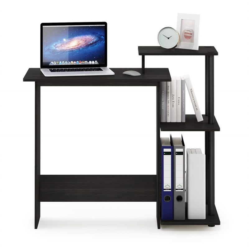 Furinno Efficient Home Laptop Computer Desk in Dark Espresso