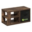 Furinno VIOLA Coffee Table with Storage Bin in Amber Pine