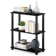 Furinno TURN-S-TUBE 3-Tier Shelf Display Rack in Americano Set of 2