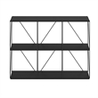 Furinno Rata 3 x 2 Flat Base Shelf Display Rack in Americano