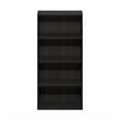 Furinno BASIC 4-Tier Open Shelf Bookcase 7 x 17 x 35inches in Espresso