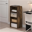 Furinno BASIC 4-Tier Open Shelf Bookcase  11 x 17 x 35inches in Amber Pine
