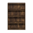 Furinno BASIC 4-Tier Open Shelf Bookcase 6 x 24 x 35inches in Amber Pine