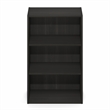 Furinno BASIC 3-Tier Open Shelf Bookcase 11 x 17 x 26inches in Espresso