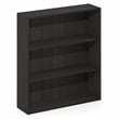 Furinno BASIC 3-Tier Open Shelf Bookcase  7 x 24 x 26inches in Espresso