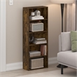 Furinno BASIC 5-Tier Open Shelf Bookcase  7 x 17 x 44inches in Amber Pine