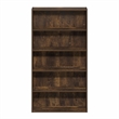 Furinno BASIC 5-Tier Open Shelf Bookcase  7 x 24 x 44inches in Amber Pine