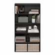 Furinno BASIC 5-Tier Open Shelf Bookcase  7 x 24 x 44inches in Espresso