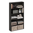 Furinno BASIC 5-Tier Open Shelf Bookcase  7 x 24 x 44inches in Espresso