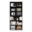 Furinno BASIC 12-Cube Open Bookcase Storage Organizer 12 x 32 x 71 in Espresso